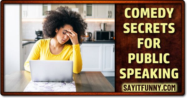 Tag: humorous speech writing tips - SayItFunny.com